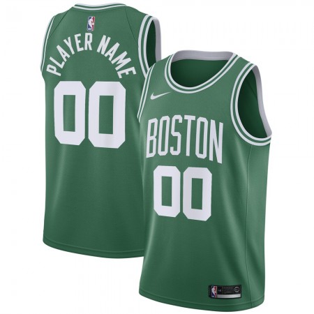 Herren NBA Boston Celtics Trikot Benutzerdefinierte Nike 2020-2021 Icon Edition Swingman